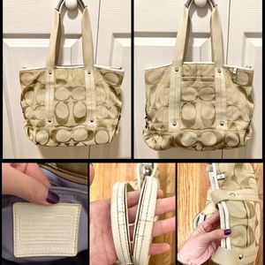 Coach Vintage Signature Tote bag F18855